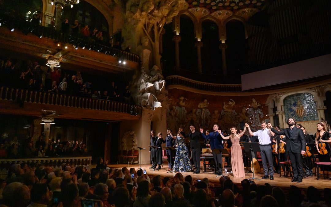 Barcelona, Oviedo y Madrid celebran el paso de Il Pomo d’Oro con su interpretación de Giulio Cesare