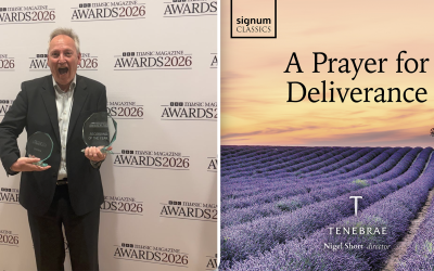 Tenebrae triunfa en los BBC Music Magazine Awards 2026 con A Prayer for Deliverance