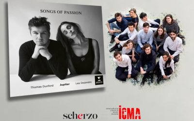 Jupiter y Thomas Dunford, premiados en los ICMA 2026 por Songs of Passion